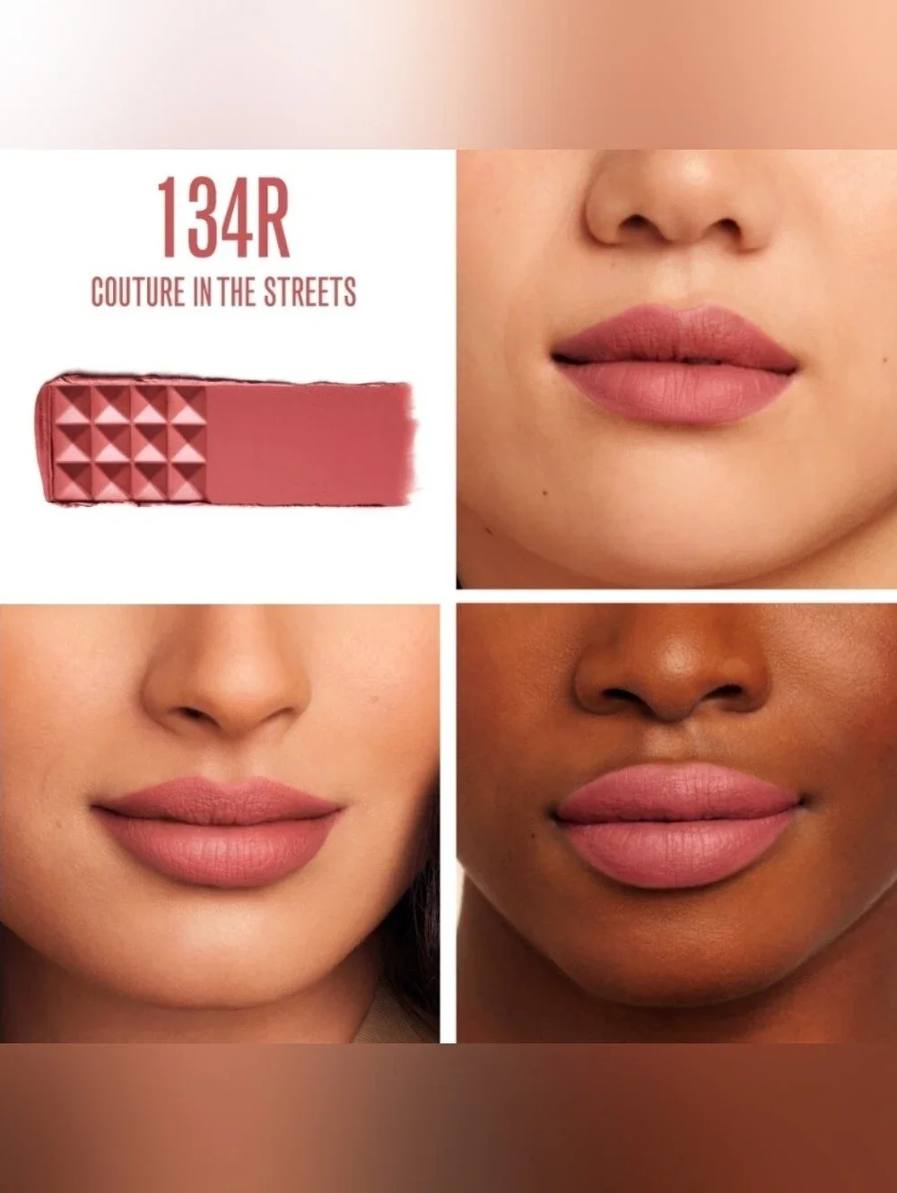 Spike Valentino Buttery Matte Refillable Lipstick Trio & Clutch